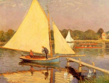 monet Tableau Peinture - Boaters à Argenteuil Claude Monet